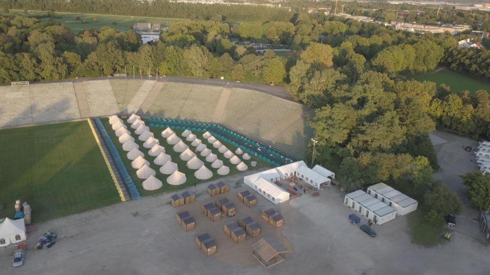 Hotel Festanation Oktoberfest Camp #2 München Exterior foto